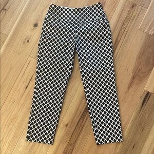 Stylish Black and White Women's Pants